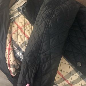 Burberry jacket!  Size Large!! Excellent condition